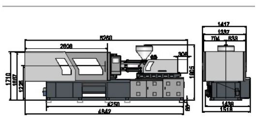 Injetora de Plástico - Série KII com Servo Motor (Alta Precisão)