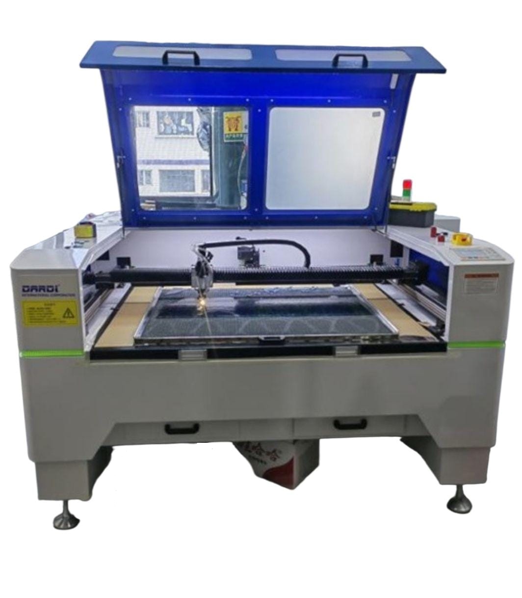 Corte Laser CNC CO2 vidro colorido