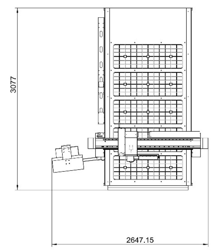 Layout da máquina 2