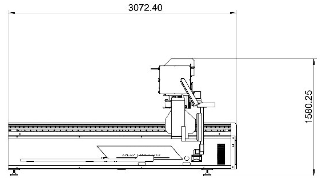 Layout da máquina 3