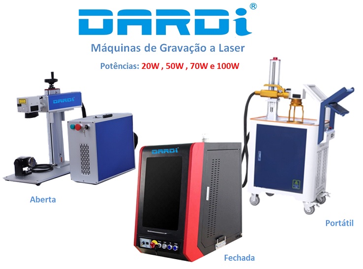 Máquina de Gravação a Laser Fechada