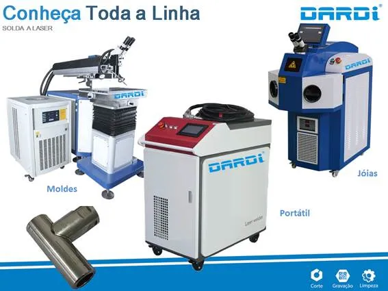 Máquina de Solda a Laser Portátil